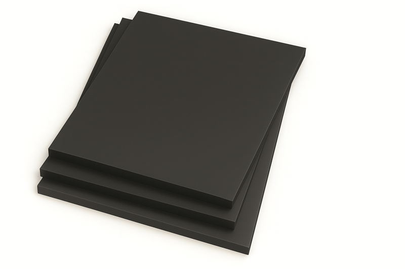 PEEK PVX schwarz Platten (6-50 mm Stärke)