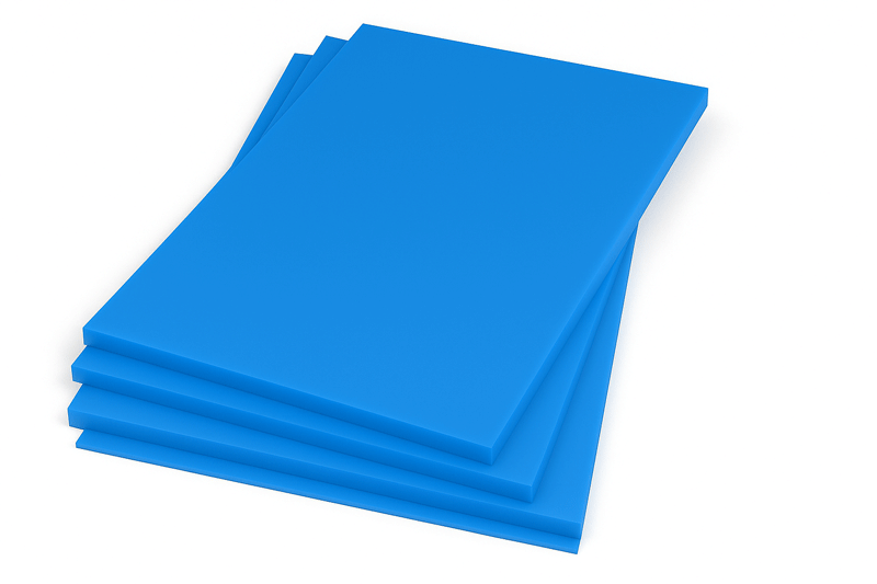 PE 500 blau Platte (10-60 mm Stärke)