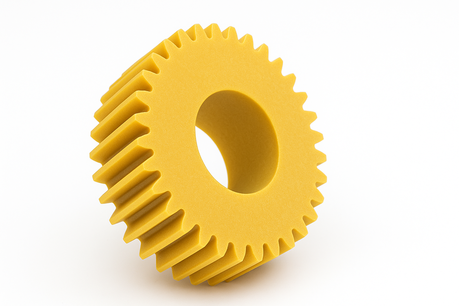 PA 6 G Öl gelb Drehteile