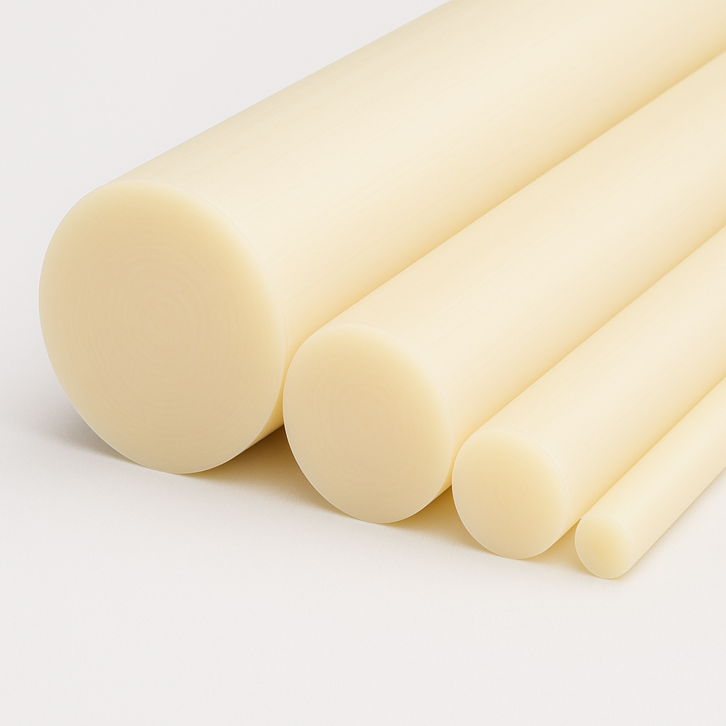 PA 6 natur Rundstäbe (Ø 8-100 mm) 