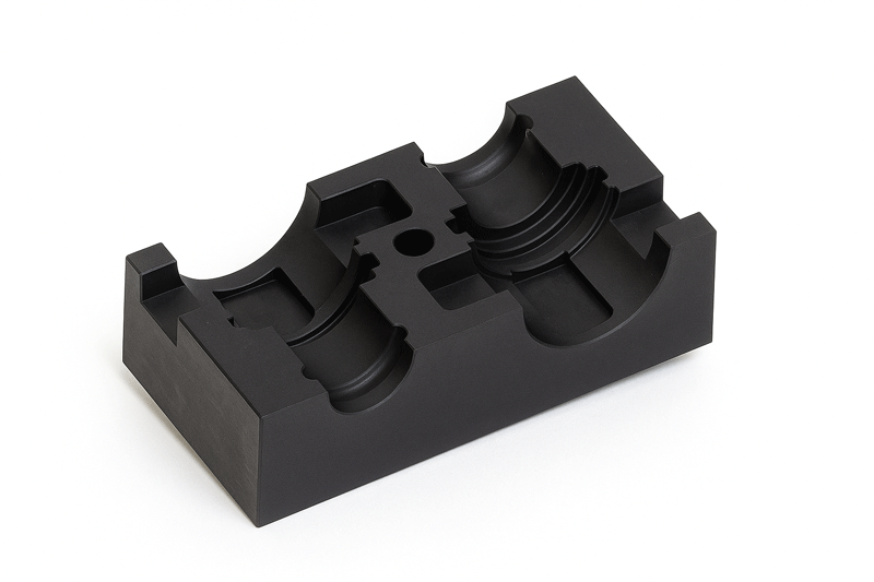 PA 6 G schwarz Frästeile