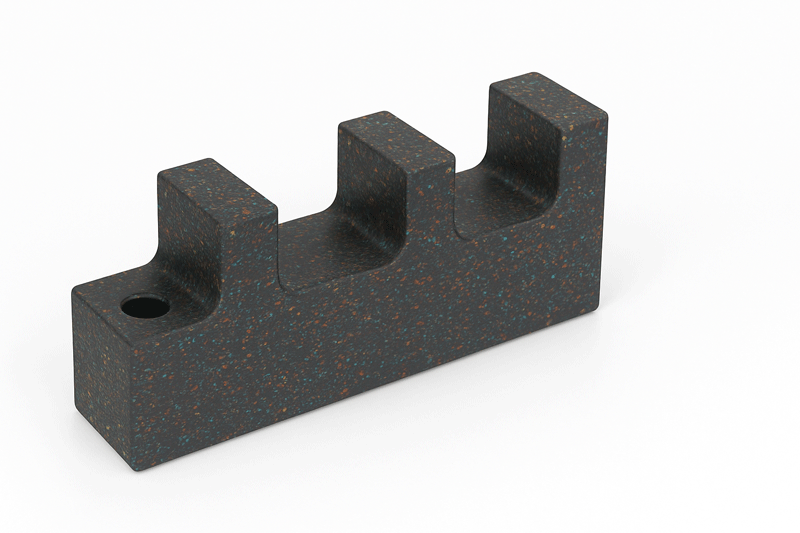 PE Confetti bunt Frästeile