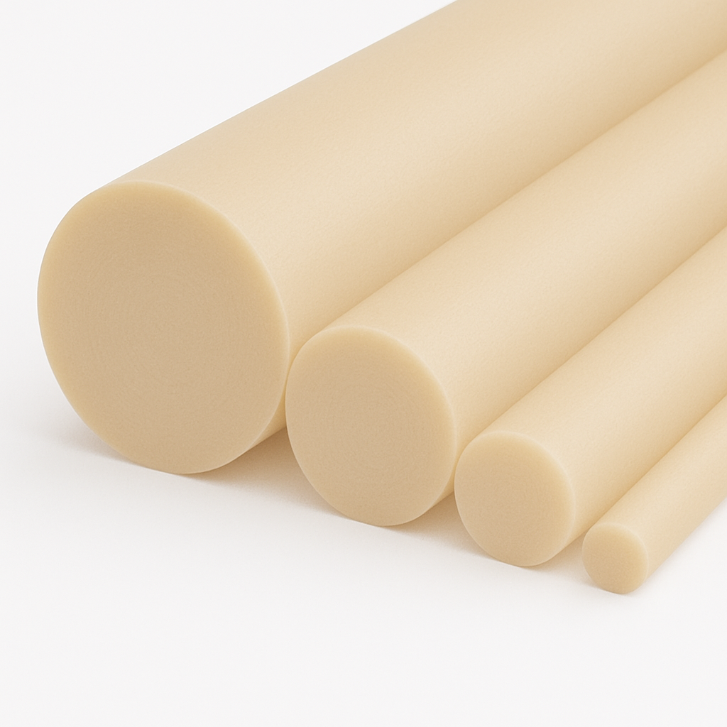 PA 6 G natur Rundstäbe (Ø 50-500 mm)