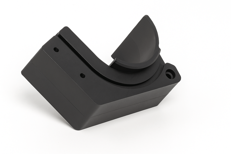 POM ELS schwarz Frästeile