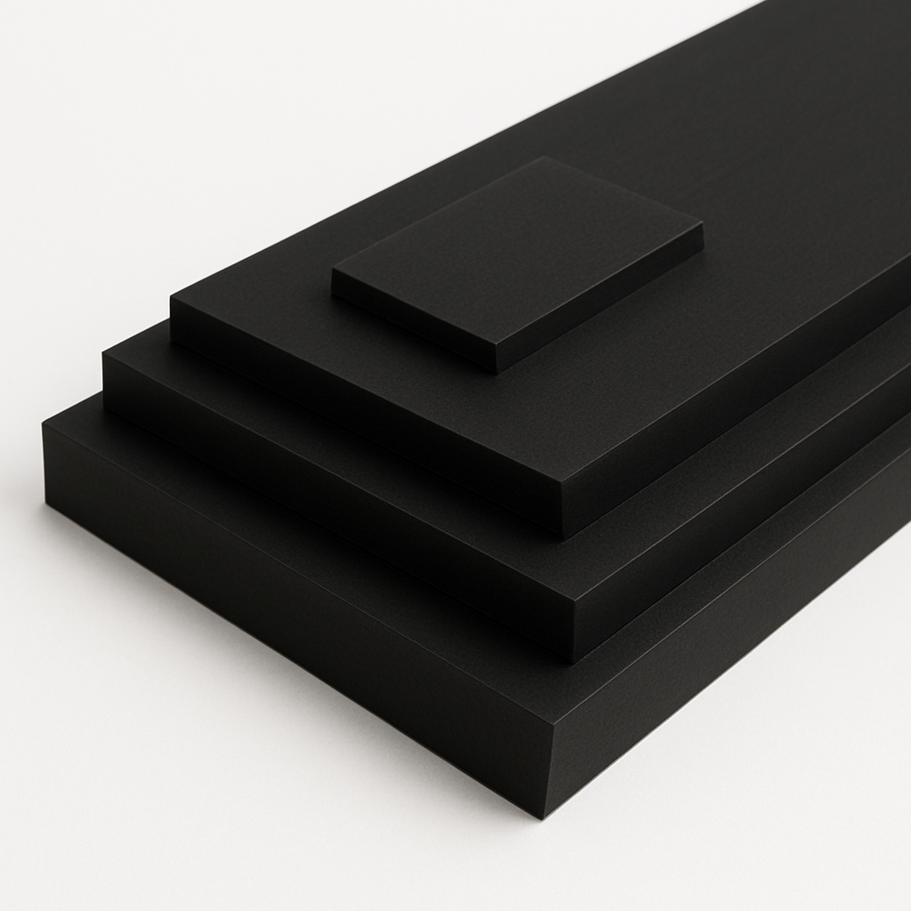 PA 6 G + Öl schwarz Zuschnitte (8-80 mm Stärke)