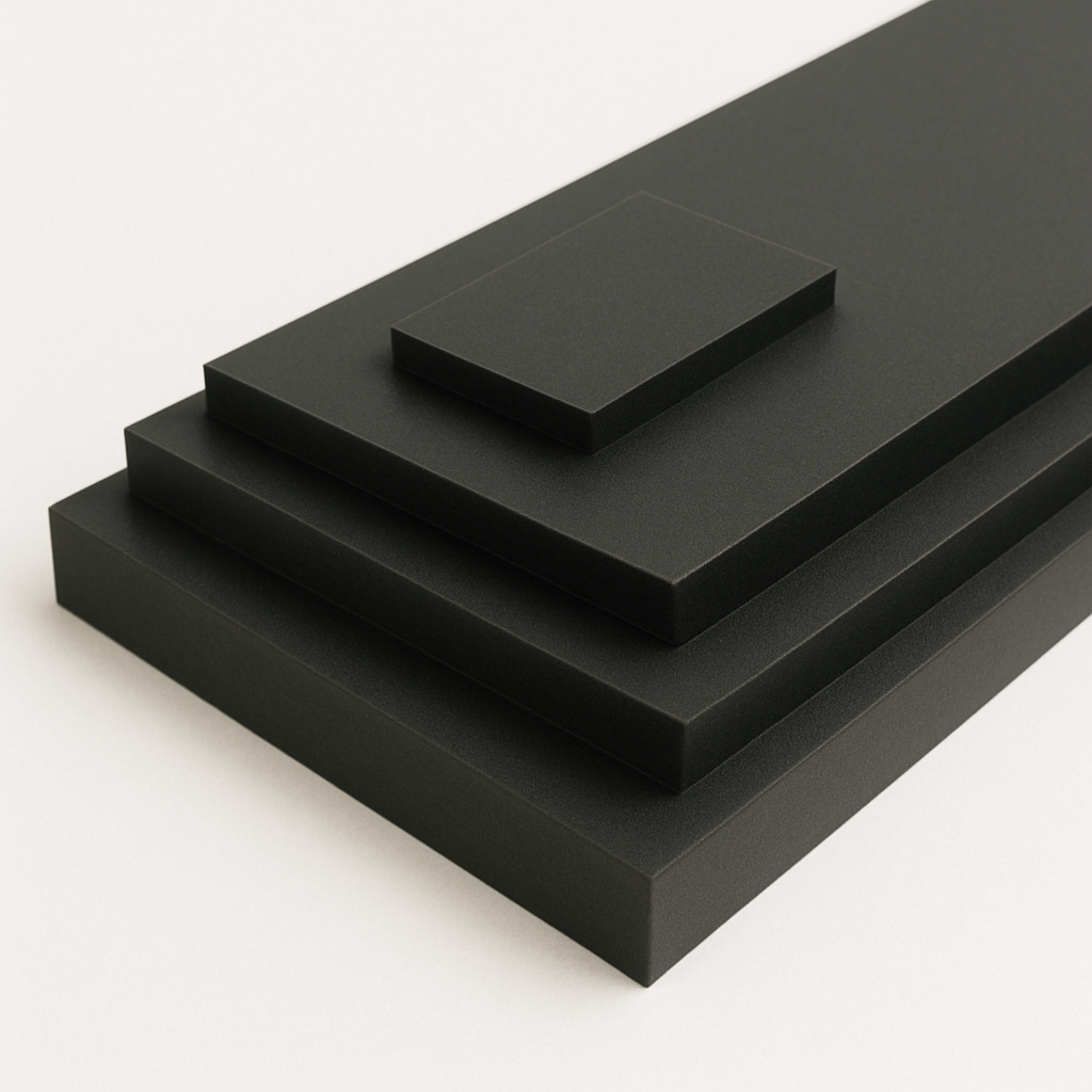 PE 1000 REG schwarz Zuschnitte (8-60 mm Stärke)