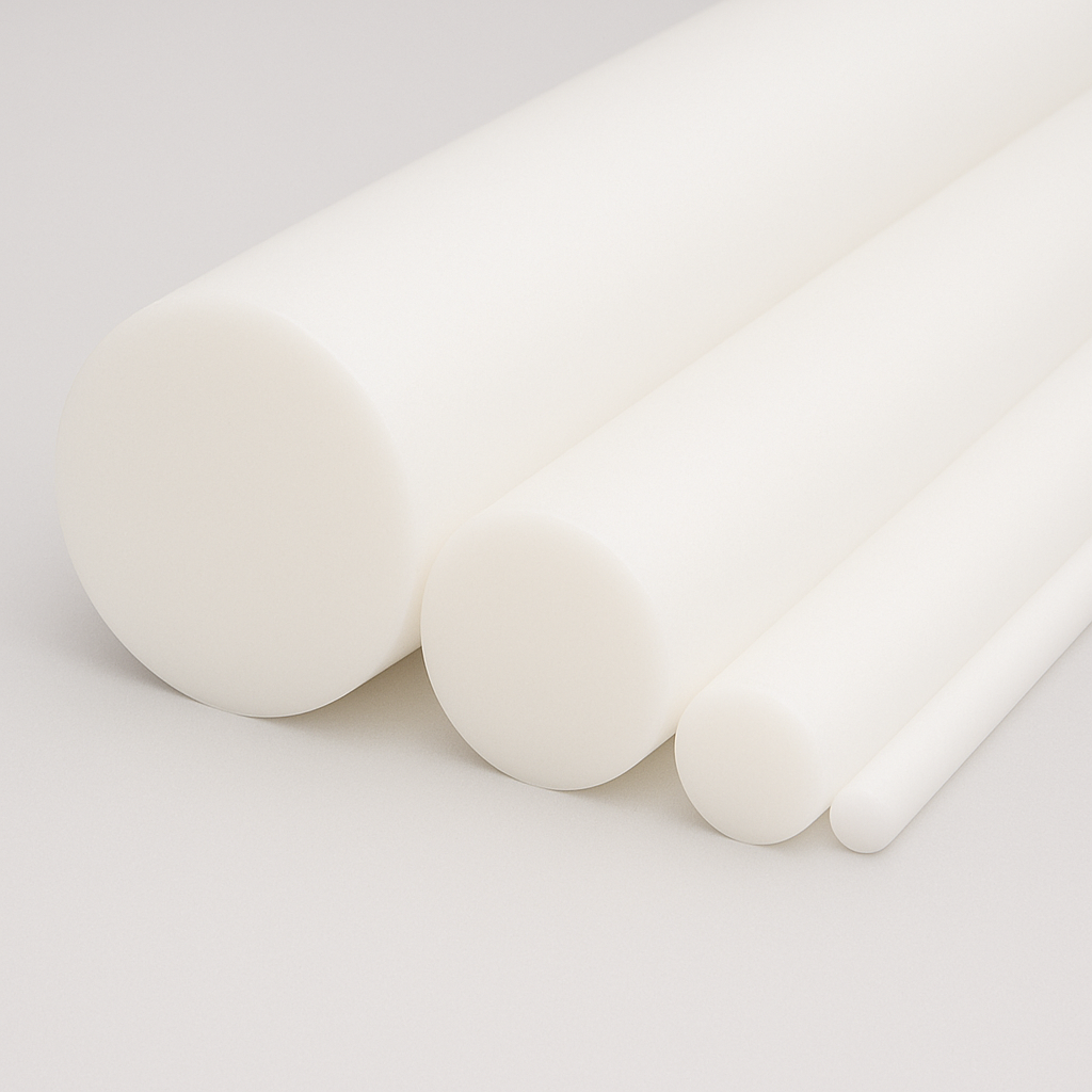 POM natur Rundstäbe (Ø 10-500 mm)