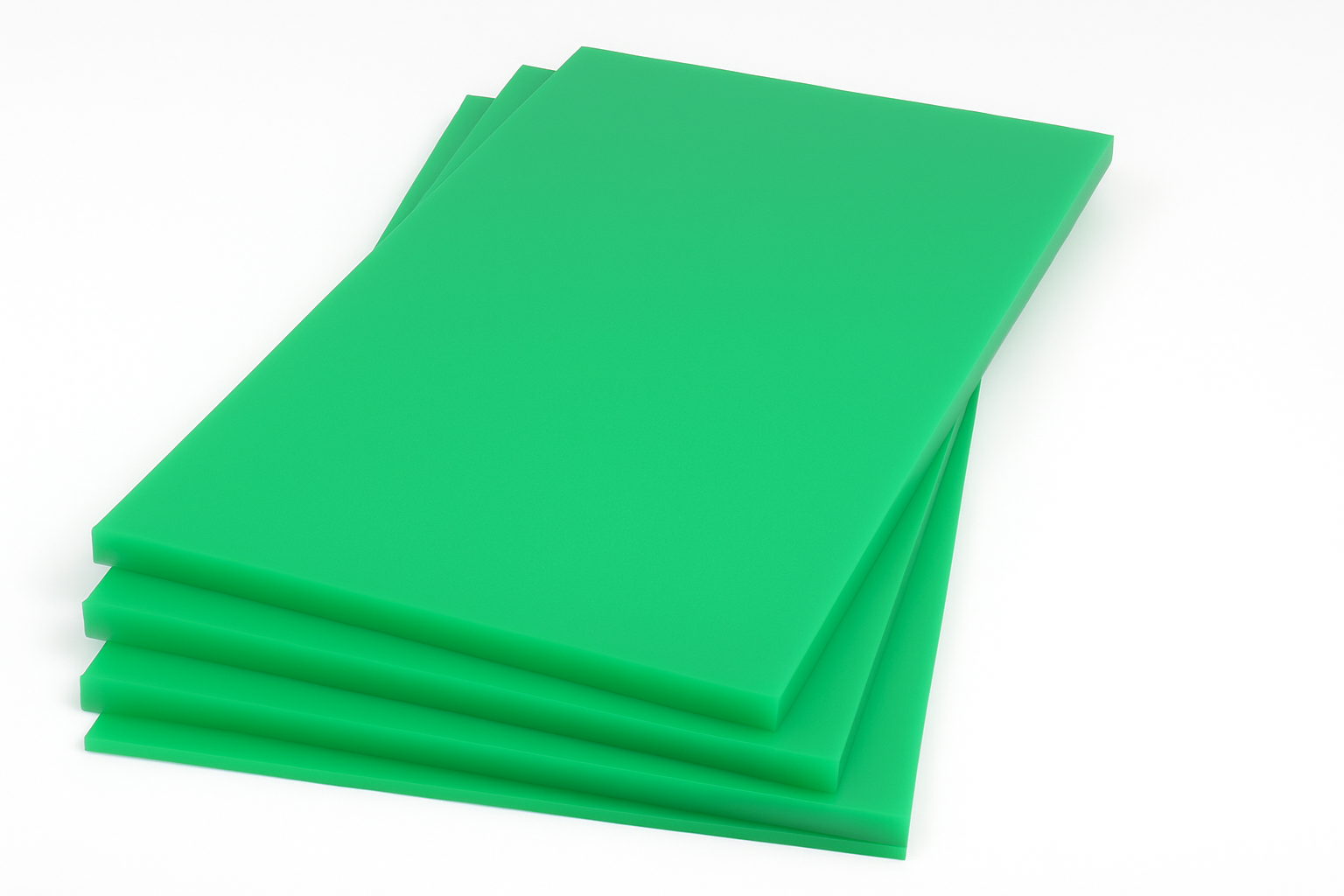 PE 1000 grün Platten (6-100 mm Stärke)