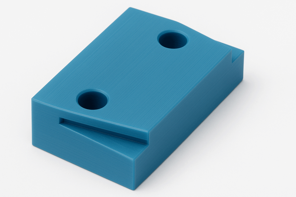 POM+PE blau Frästeile