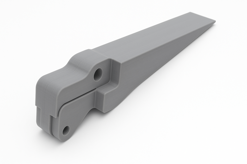 PET GL grau Frästeile