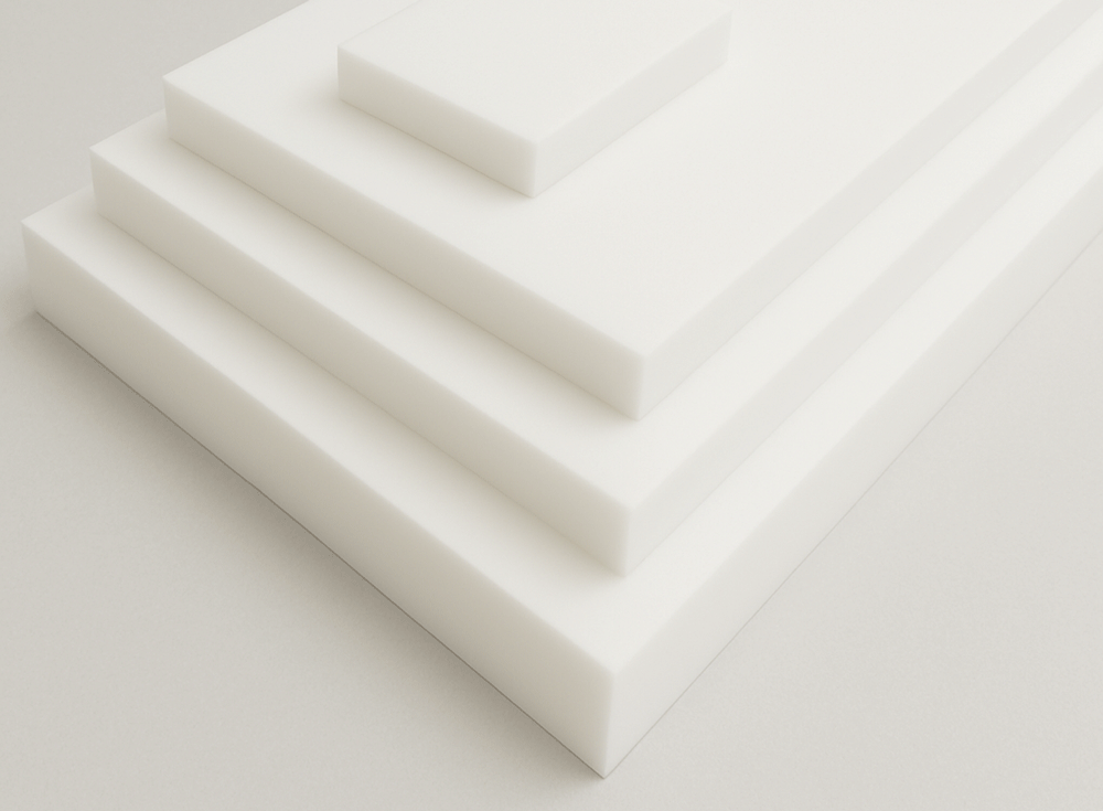  PTFE natur Zuschnitte (Stärke 3-120 mm)