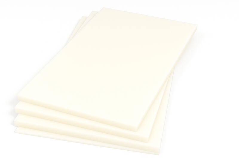 PVDF natur Platten (10-100 mm Stärke)