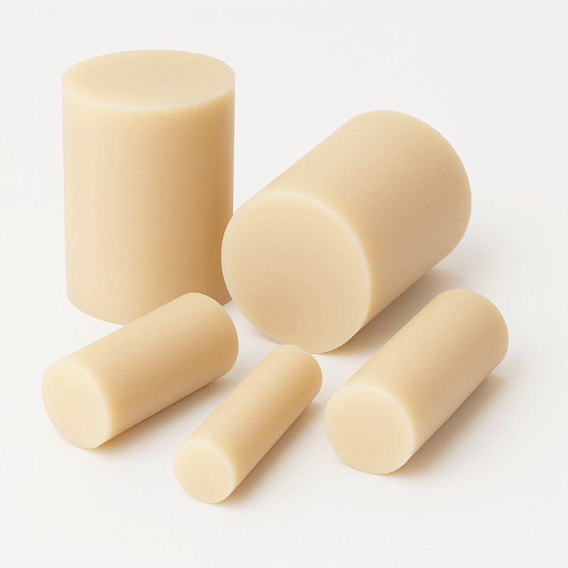 PA 6 G natur Rundstab-Abschnitte (Ø50-500 mm)