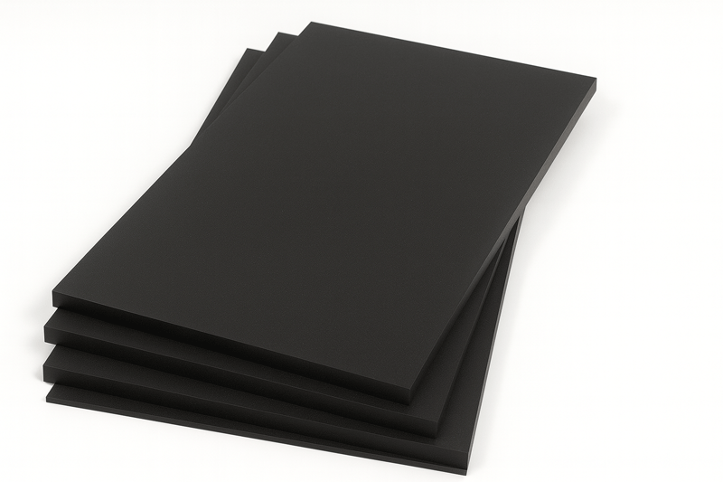 POM schwarz Platten (1-100 mm Stärke)