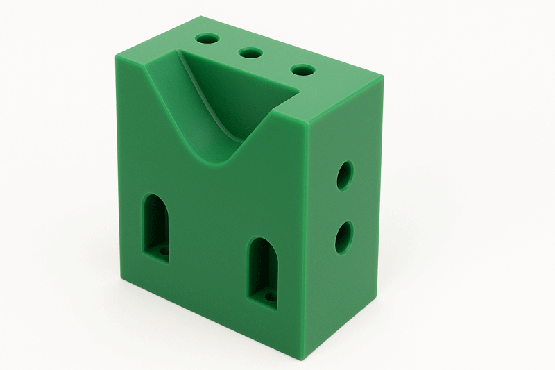 PE 1000 REG grün Frästeile