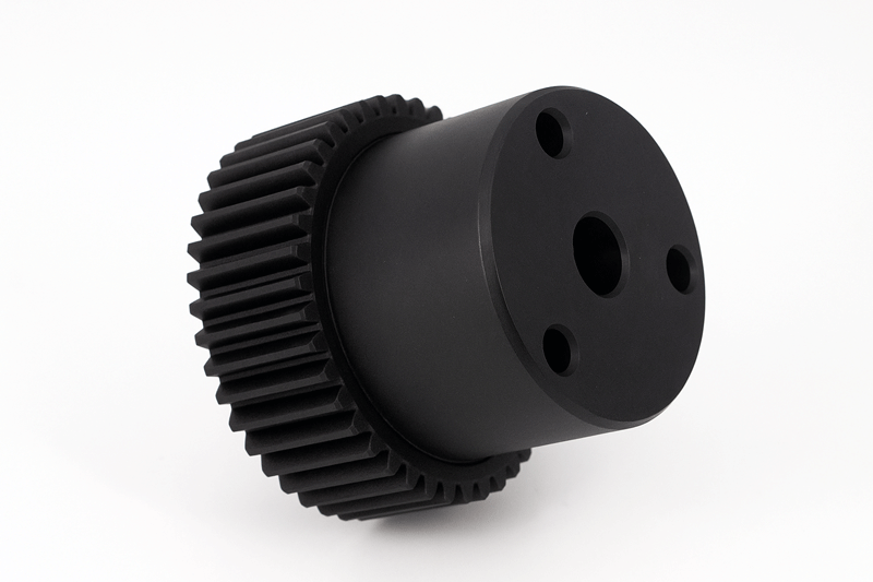 PA 6 FR schwarz Drehteile 