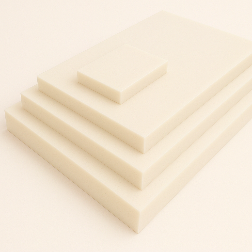 POM-H natur Zuschnitte (6-60 mm Stärke)