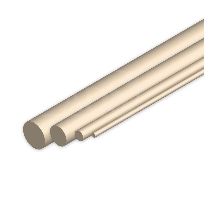 115,00 €/m PEEK RUNDSTAB Ø 25 mm 50-1000mm LÄNGE NATUR POLYETHERETHERKETON 