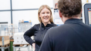 Personalleitung und Geschäftsführering von ADS Kunststofftechnik, Pauline Woltering Personalleitung und Geschäftsführering von ADS Kunststofftechnik, Pauline Woltering